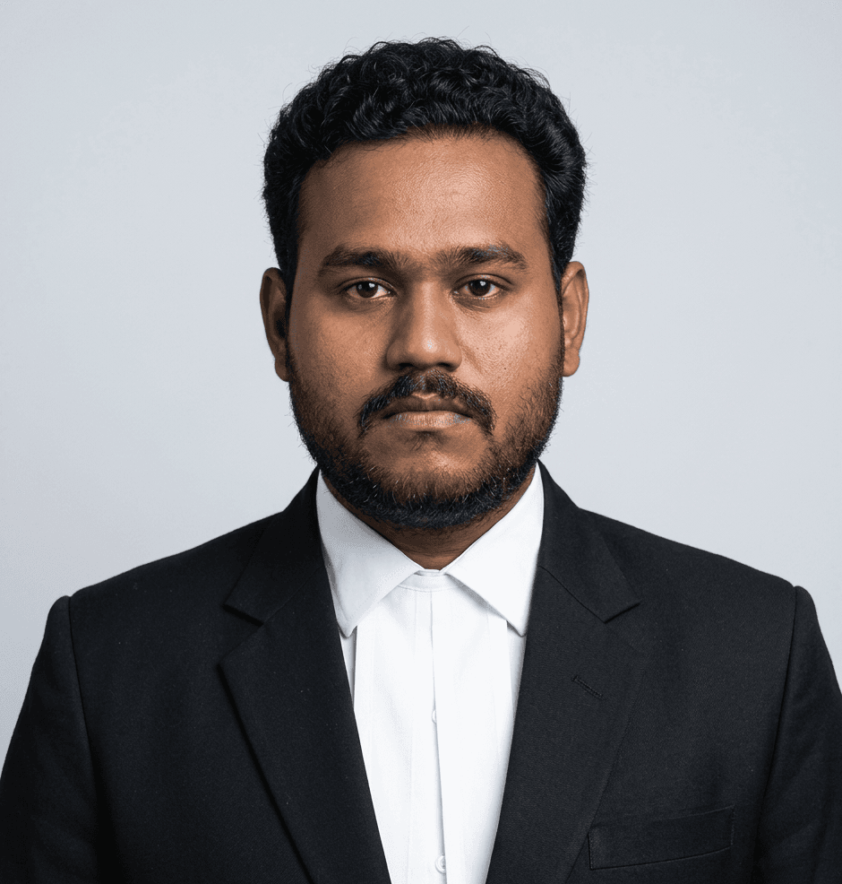 Adv. Kishor S - Junior Advocate at Sri Sai Ram Law Associates, Best Law Firm in Theni Tamil Nadu